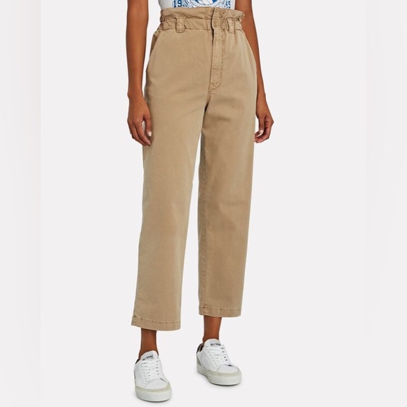 Mother | The Yoyo Ruffle Greaser Pants - Picture 7 of 15